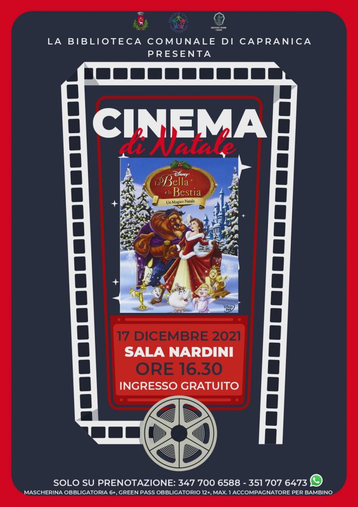 Cinema di Natale – La Bella e la Bestia Un Magico Natale venerdì 17 ore 16:30