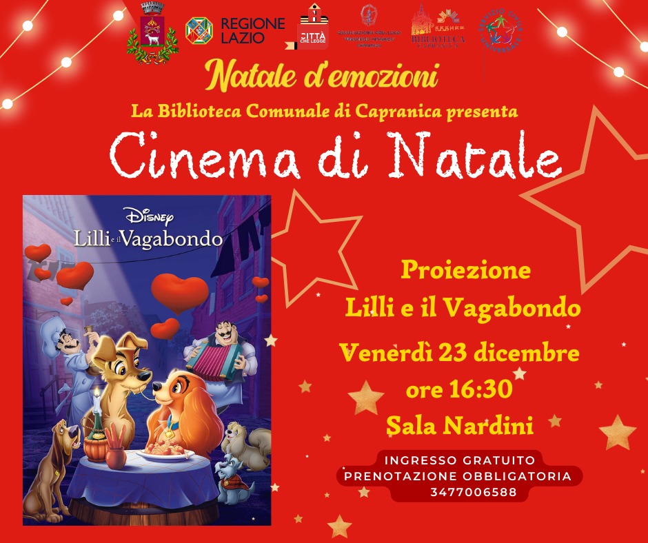 Cinema di Natale – 23 dicembre 2022